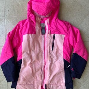 Kids Pink and Black Jacket